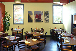 TERRACOTTA RED MODERN ASIAN BISTRO